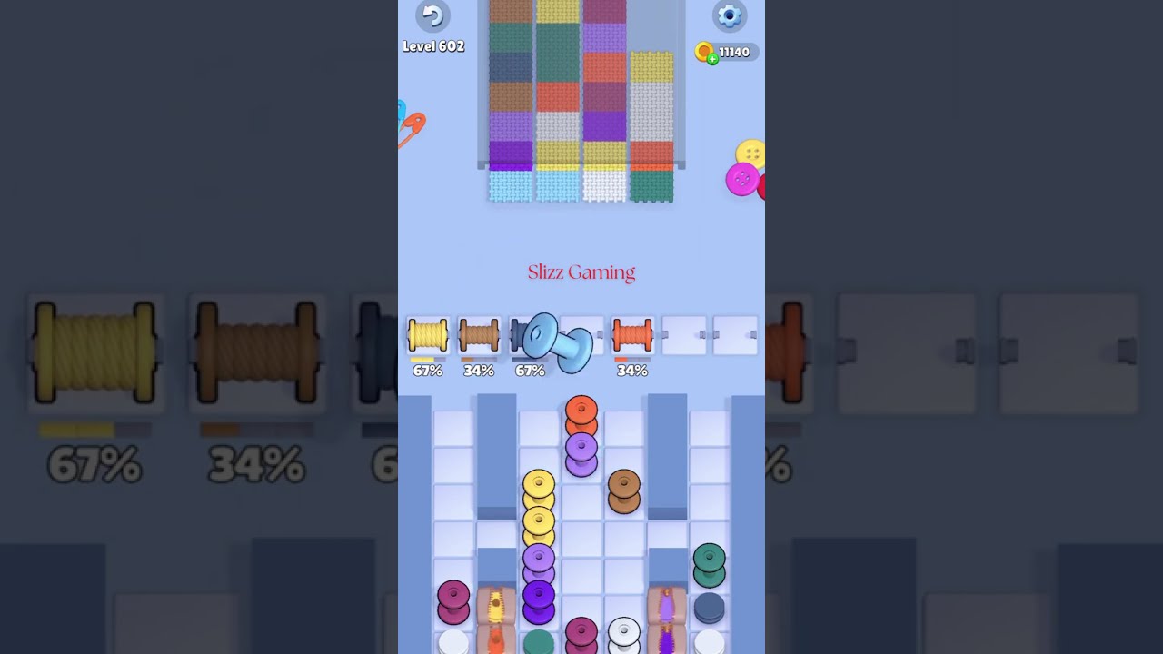 Knit Out - Level 602 Solution