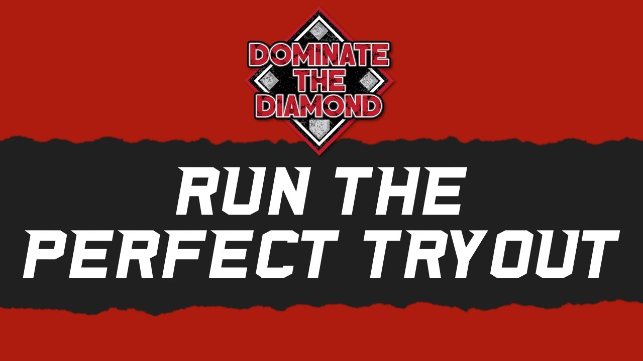 How to Run the Perfect Baseball Tryout