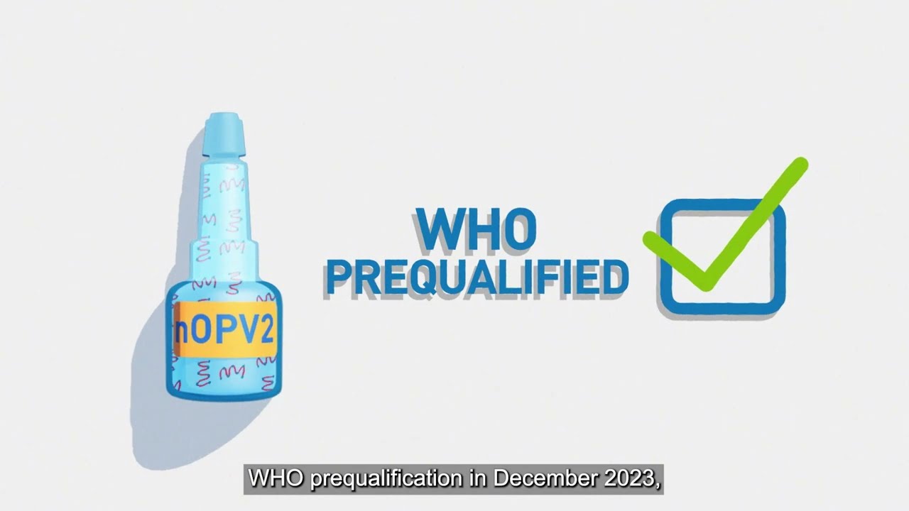 Novel oral polio vaccine type 2 (nOPV2) animation - With English subtitles