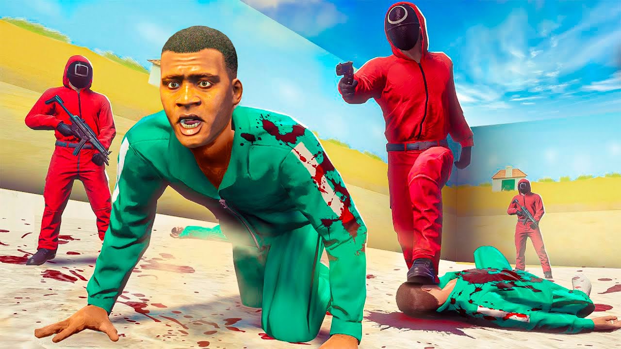 2-бөлім ФРАНКЛИНДЫ ИГРА КАЛЬМАРАҒА АЛЫП КЕТТІ (GTA V)