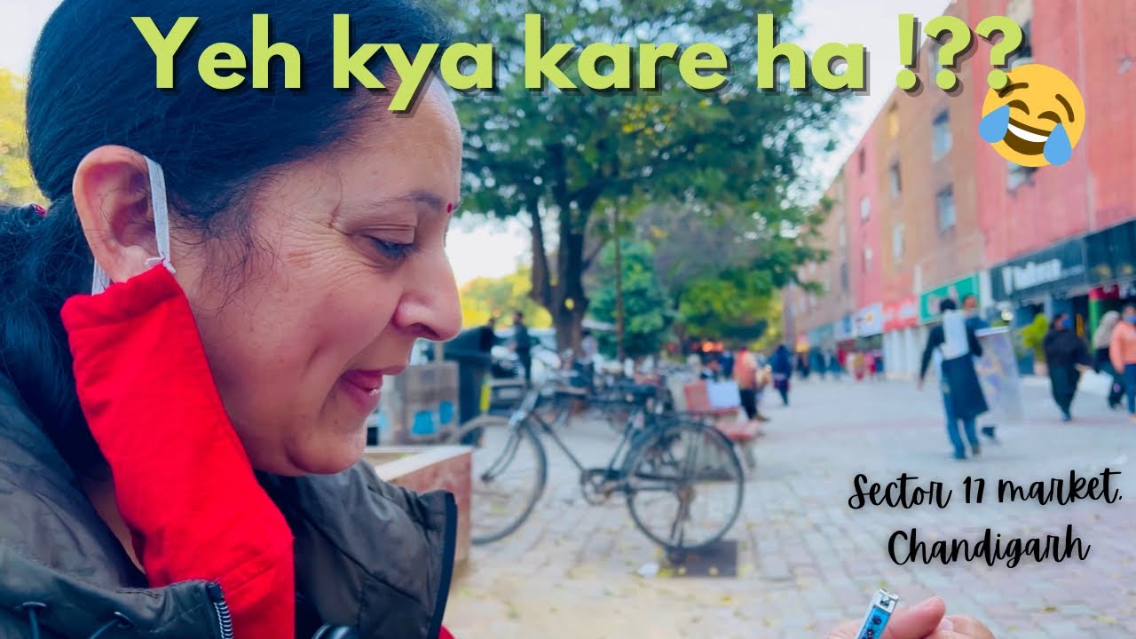 Chandigarh Sec17 ki market ma Mumy yeh kya kare ha😂|Papa ki eyes ko kya hua🥺|Try Grow Nutrition!👌