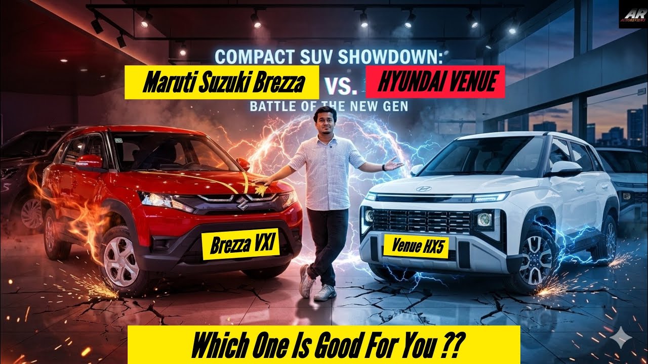 2026✅ Hyundai Venue HX5 против Brezza VXI✅ Сравнительный обзор - Кто победит??🤔🤔