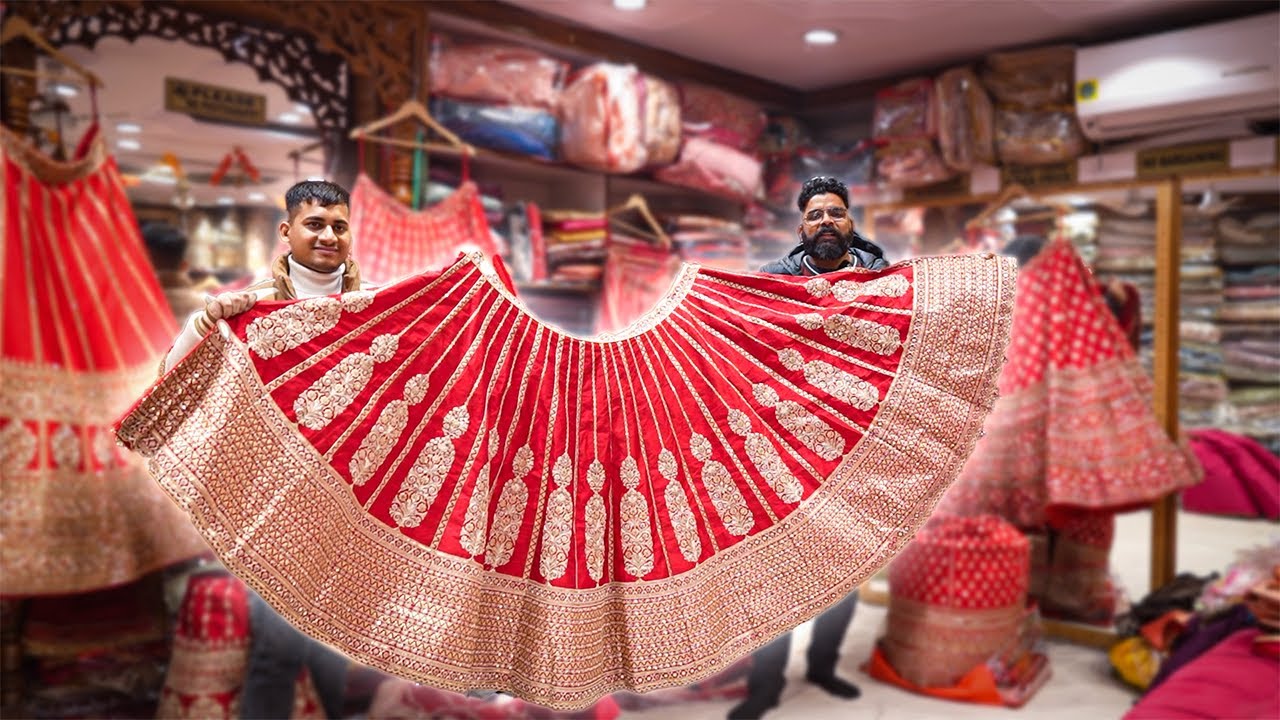 Premium Vs Budget lehenga Collection In Chandni Chowk | Lehenga shop in Delhi