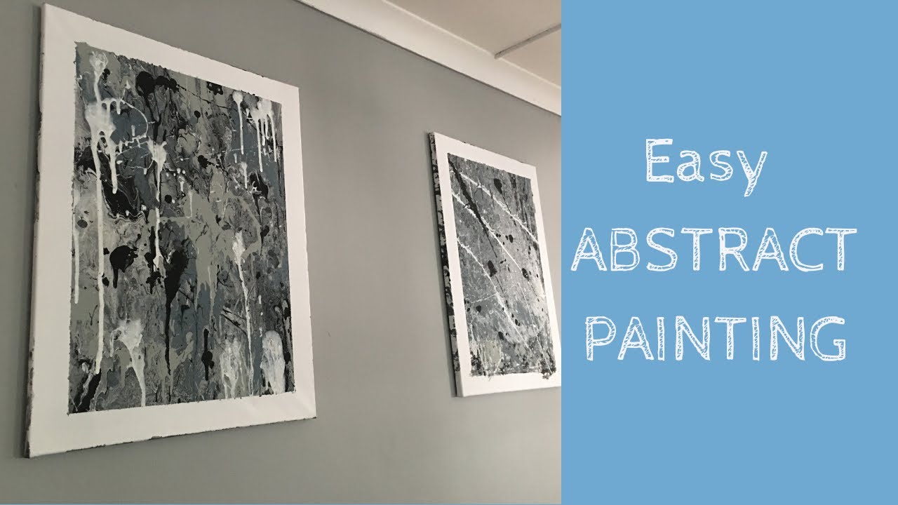 Easy Abstract Painting | 6 Easy Steps | DIY Yolande
