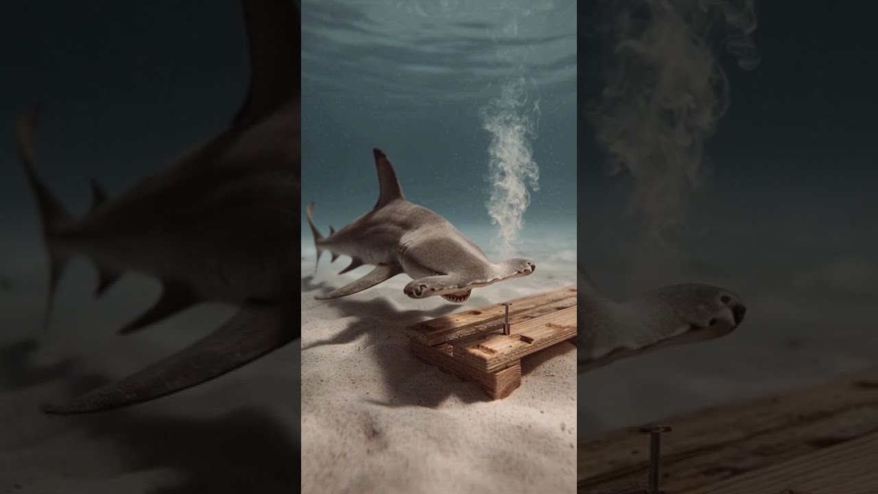 Hammerhead Shark in Real Life 😱 | Most Unique Shark in the Ocean 🦈