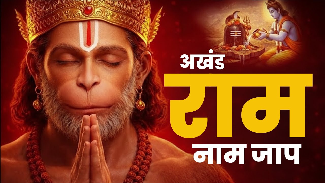 अखंड राम नाम जाप 11000 बार | Shri Ram Naam Jaap 11000 Times | Ram Ram Chanting श्री राम नाम जाप