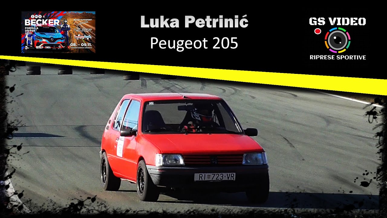 Formula Driver Grobnik 25 | Luka Petrinić | Peugeot 205