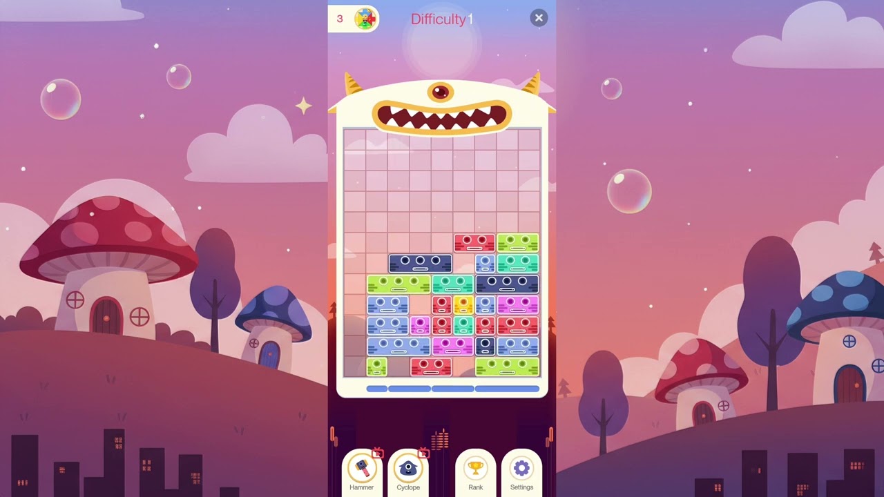 Drag the Block &mdash; Move Blocks to Clear Lines!