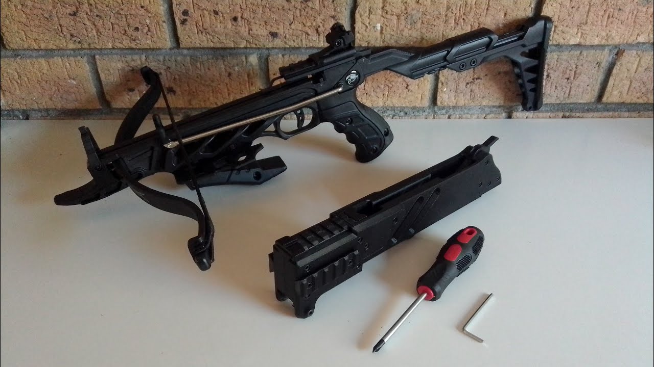 OLD Installing the CrossTactics Rapid Fire Magazine onto the Alligator Tactical Crossbow