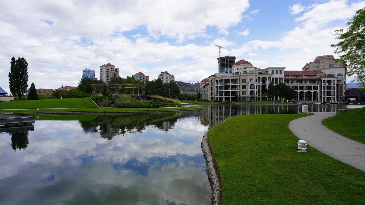 Kelowna, British Columbia - Walking Tour in 4K (UHD)