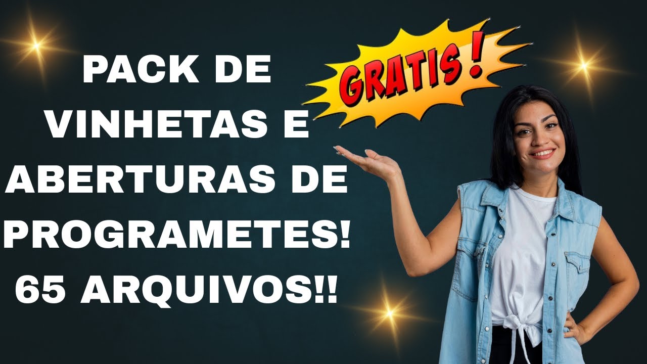 VINHETAS GRATIS!! PACK DE VINHETAS E ABERTURAS DE PROGRAMETES. 65 ARQUIVOS GRATIS