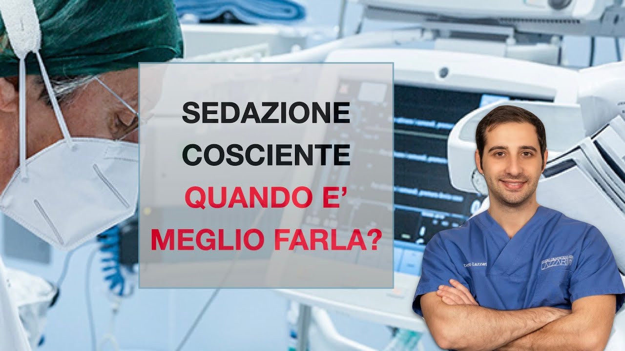 Sedazione Cosciente: come funziona e perché potresti averne bisogno!