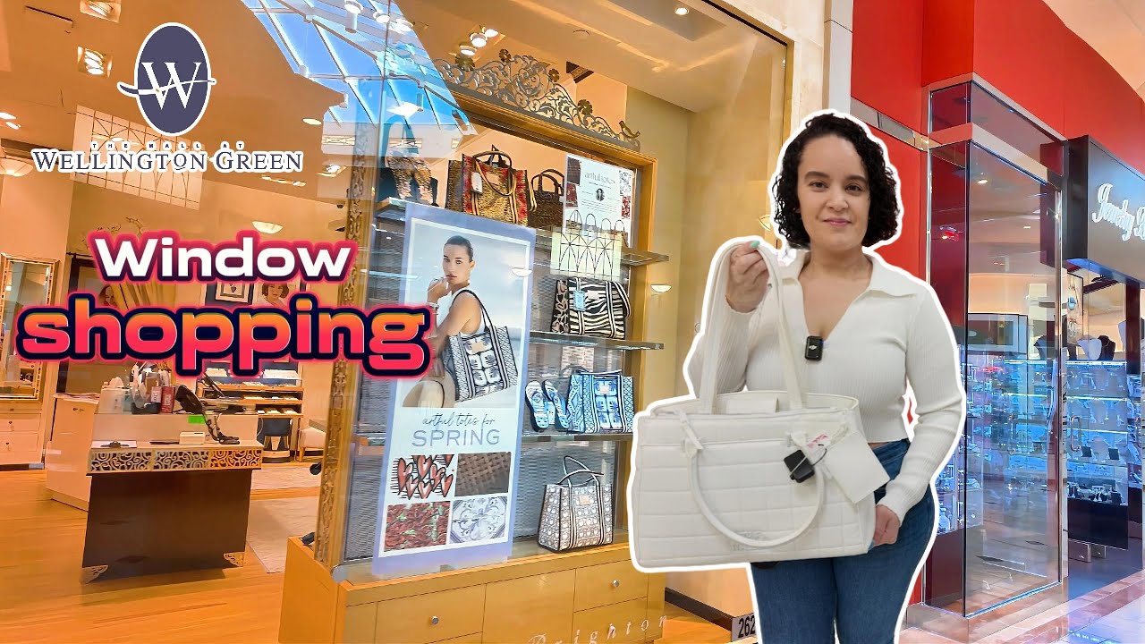 Window Shopping At Wellington Green Mall