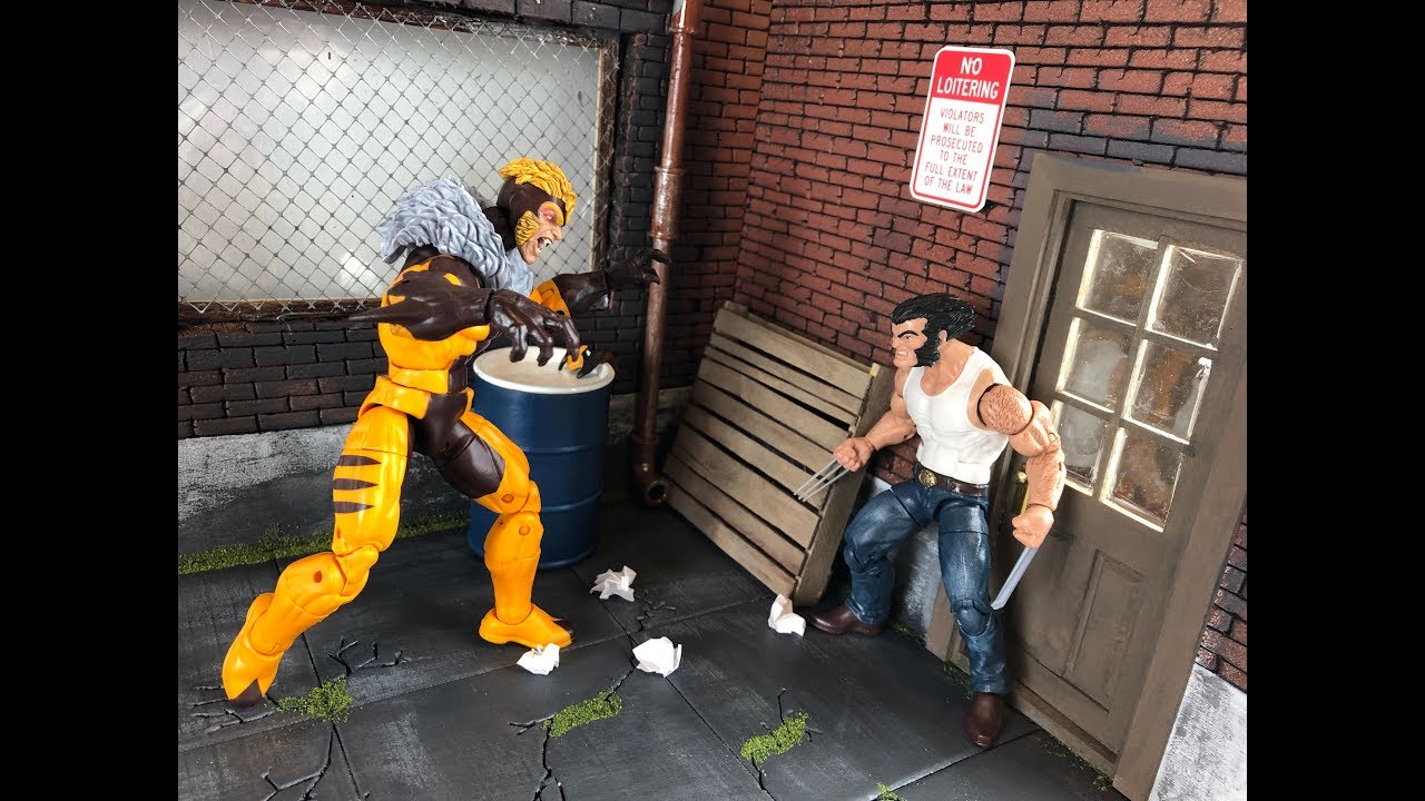 Tutorial Diorama como hacer pared de ladrillos Marvel Legends
