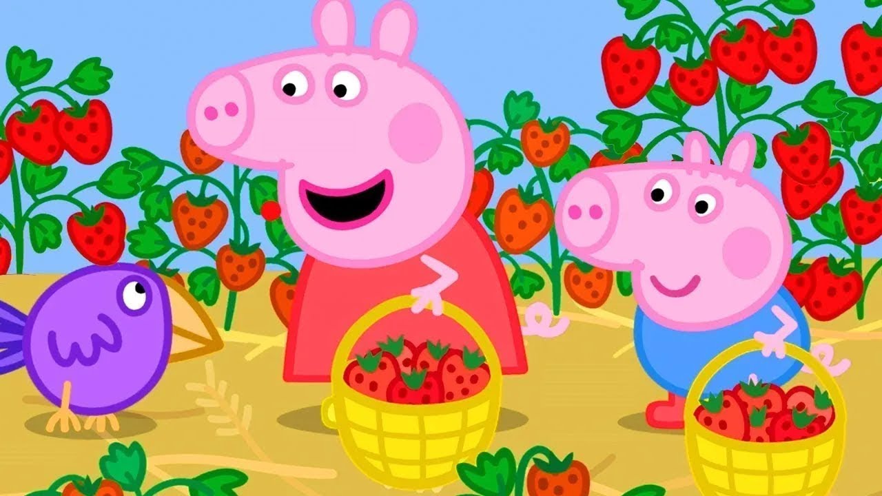 The Strawberry Farm 🍓 | Peppa Pig Official Full Episodes