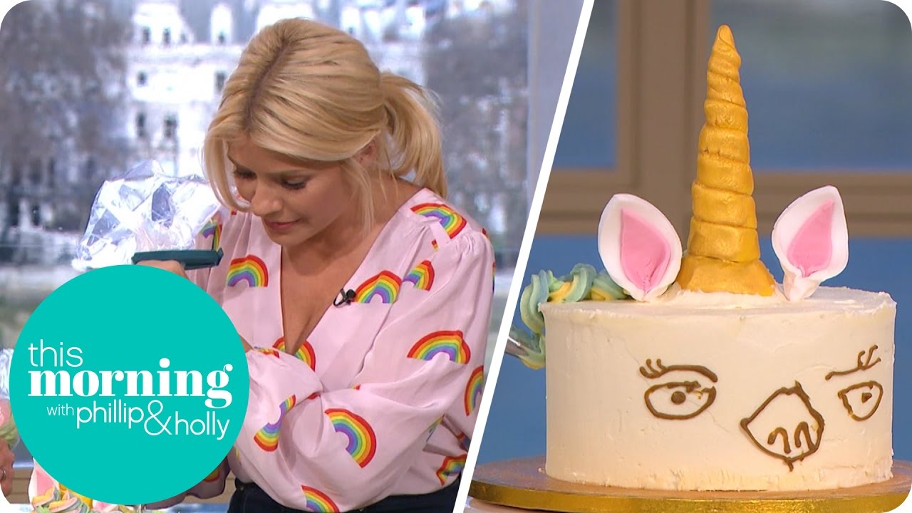 Phillip Puts His Own Spin on a Unicorn Cake | This Morning