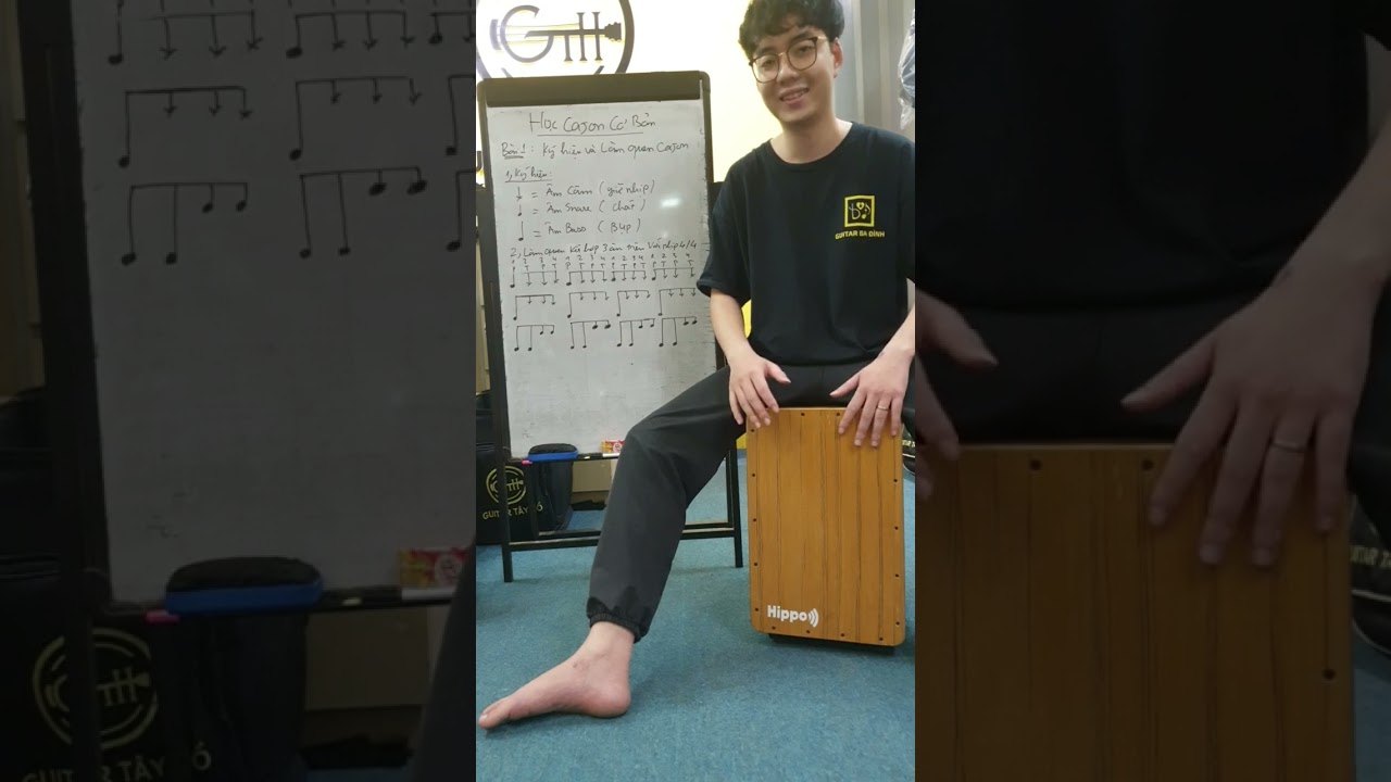 Học Cajon Cơ Bản | Bài 1 | Giới Thiệu và Làm Quen Trống Cajon Cơ bản |  Hướng Dẫn Chơi Cajon