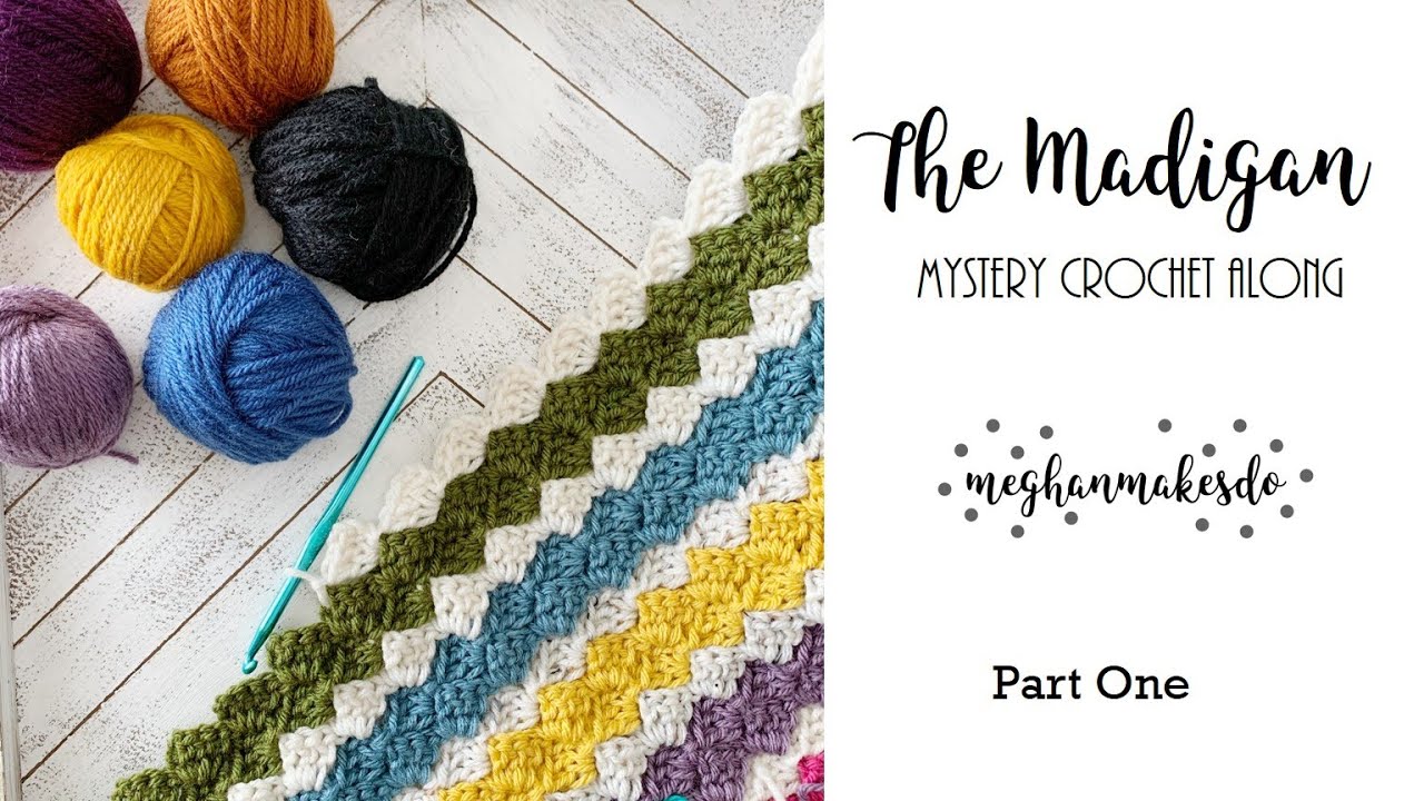 The Madigan Mystery CAL Part One-Free Crochet Pattern and Tutorial, Corner to corner crochet