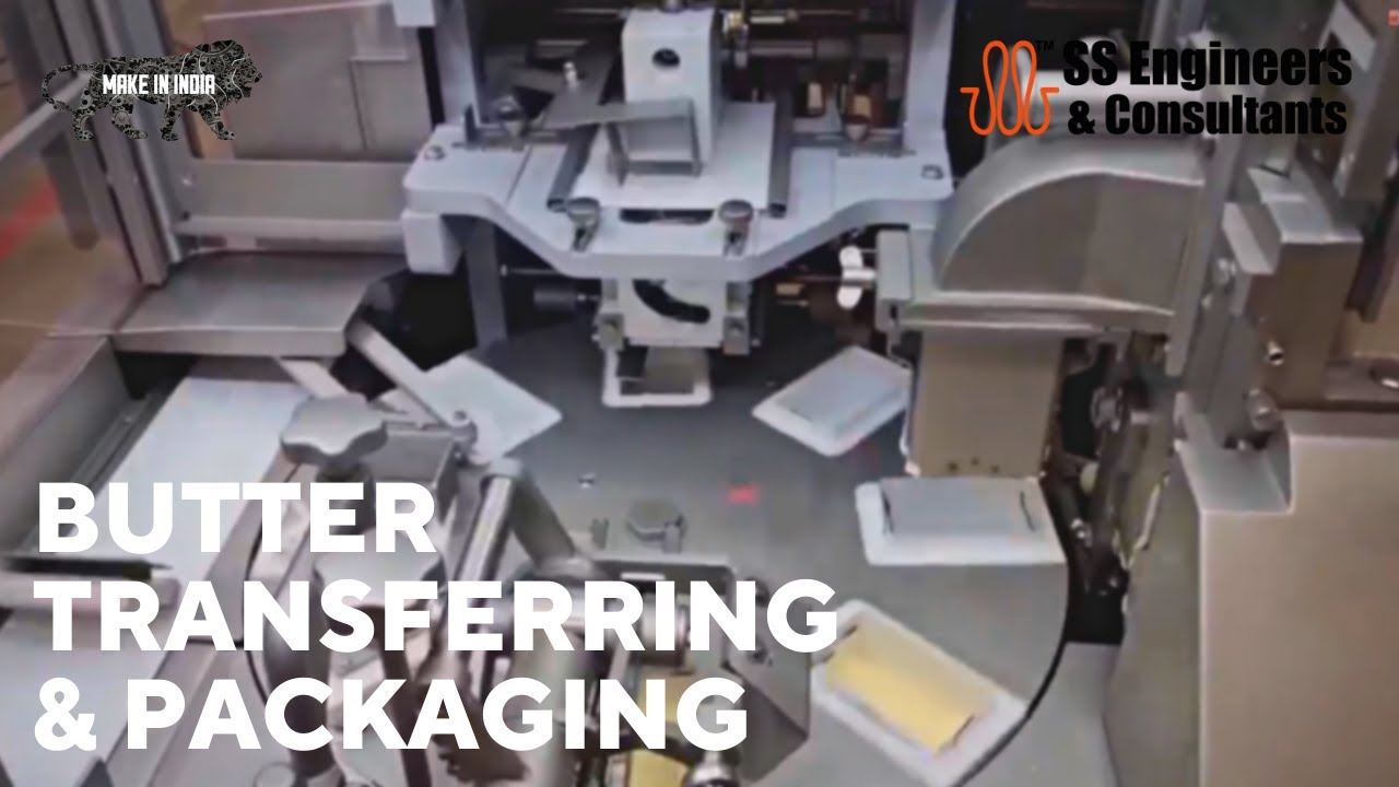 Butter Processing and Packaging Machine #ssengrindia #butter #packagingline