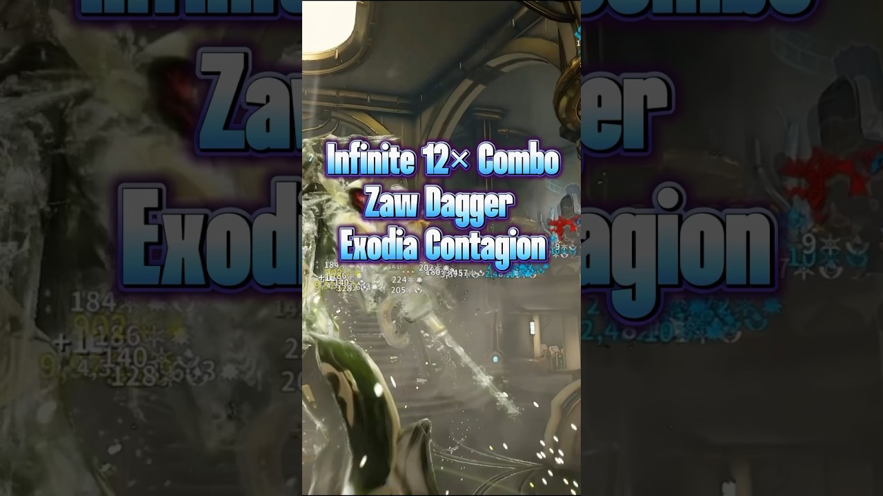 WISP PRIME | infinite 12x combo zaw dagger | Warframe Steel Path Builds #warframe #build #wispprime