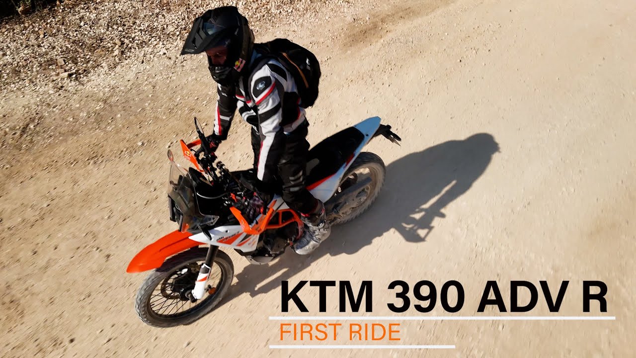 ktm 390 adventure r first ride