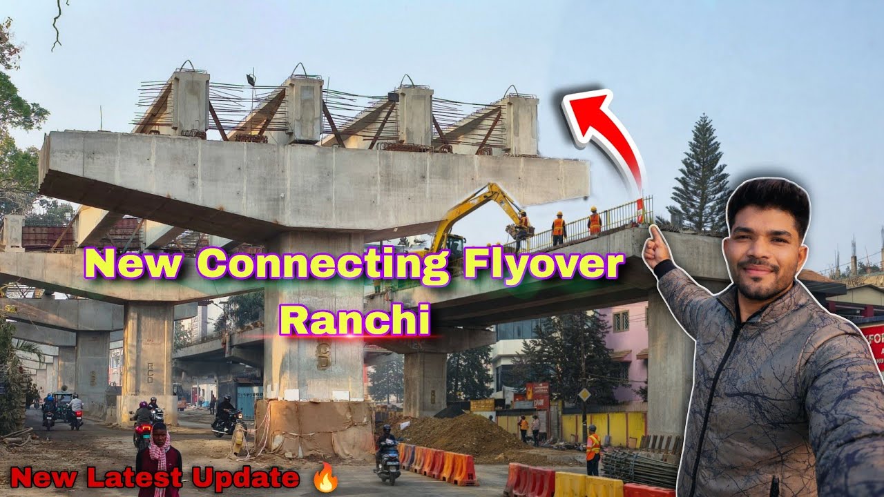 New Connecting Flyover🔥2026|Kantatoli to Siramtoli| Ranchi #vlog #ranchiflyover #siramtoliflyover