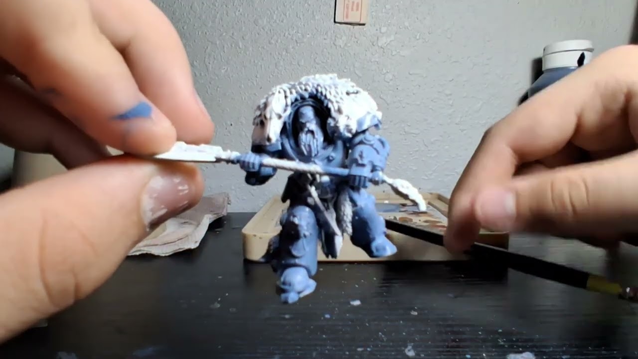 Painting wolf guard terminators part one no sound