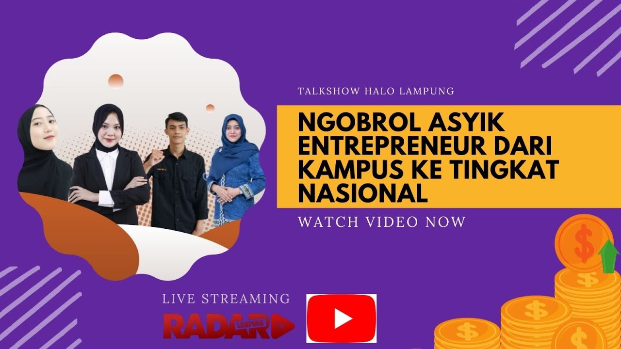 NGOBROL ASIK ENTERPRENEUR DARI KAMPUS KE TINGKAT NASIONAL