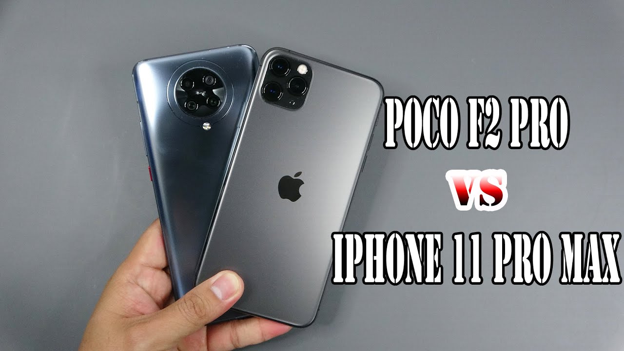 iPhone 11 Pro Max vs Xiaomi Poco F2 Pro | SpeedTest and Camera comparison