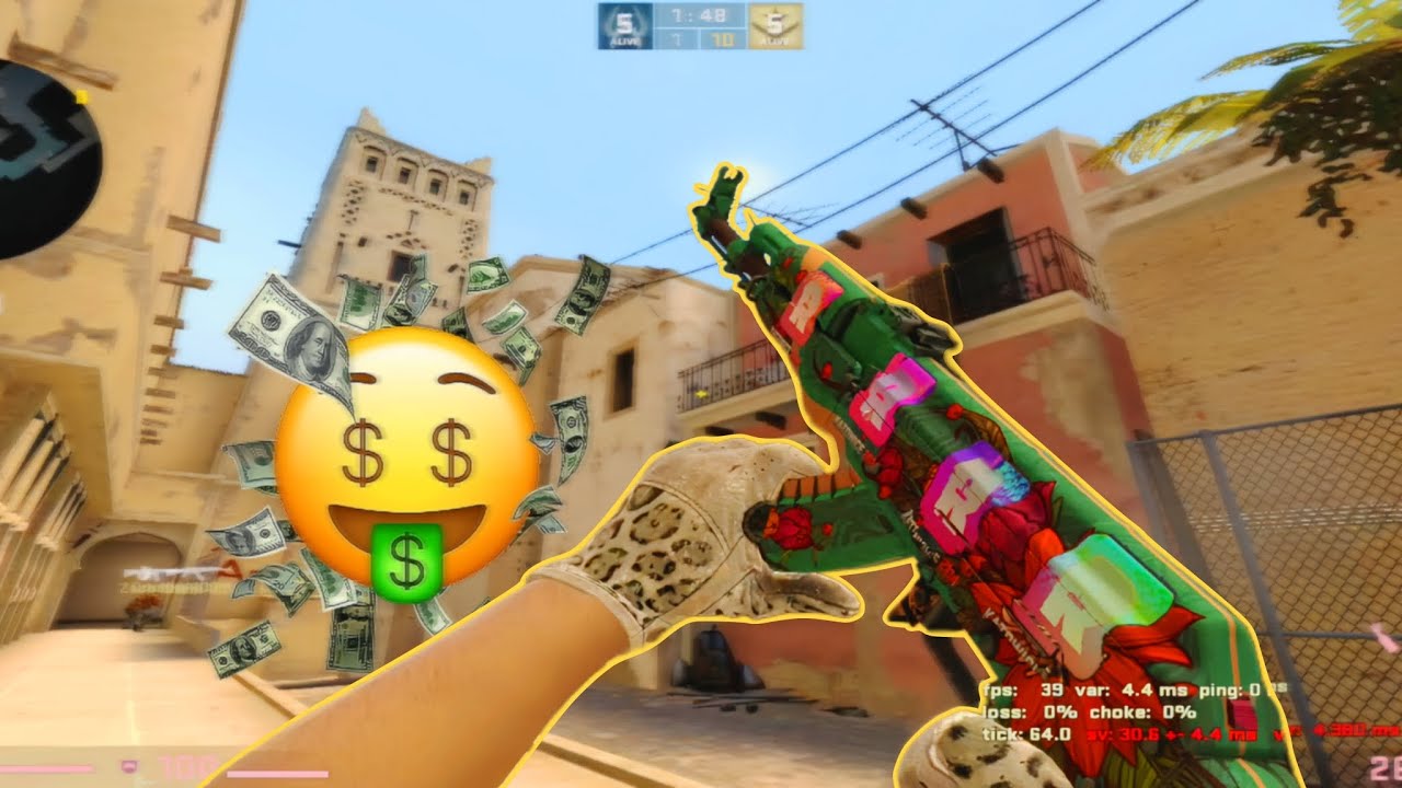 𝗔𝗞 𝟰𝟳 𝗪𝗜𝗟𝗗 𝗟𝗢𝗧𝗨𝗦 | is the most expensive skin worth $16,000 😱🤑💸 #csgo 