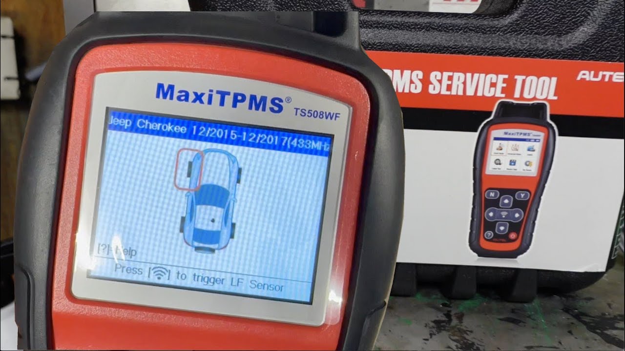 КАК ПРОГРАММИРОВАНИЕ TPMS С ПОМОЩЬЮ AUTEL TS508WF