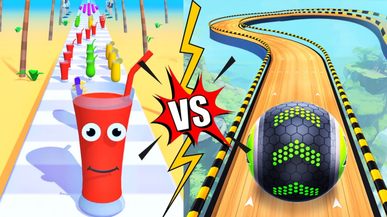 Jus Run vs Going Balls #games 
