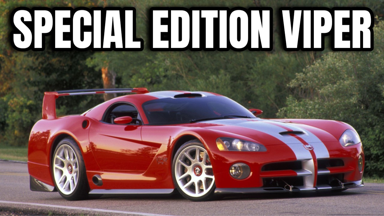 Every Dodge Viper Special Edition Explained