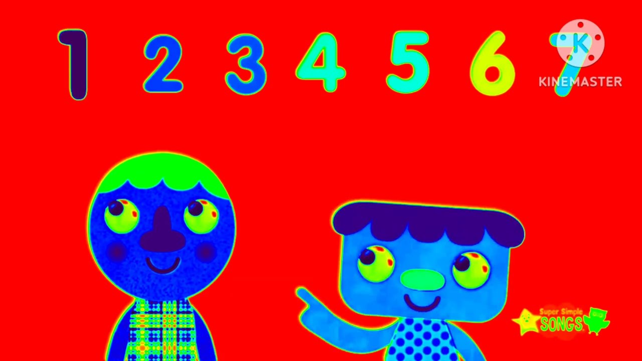 1234567 Effects || Noodle and Pals super simple song Effects 