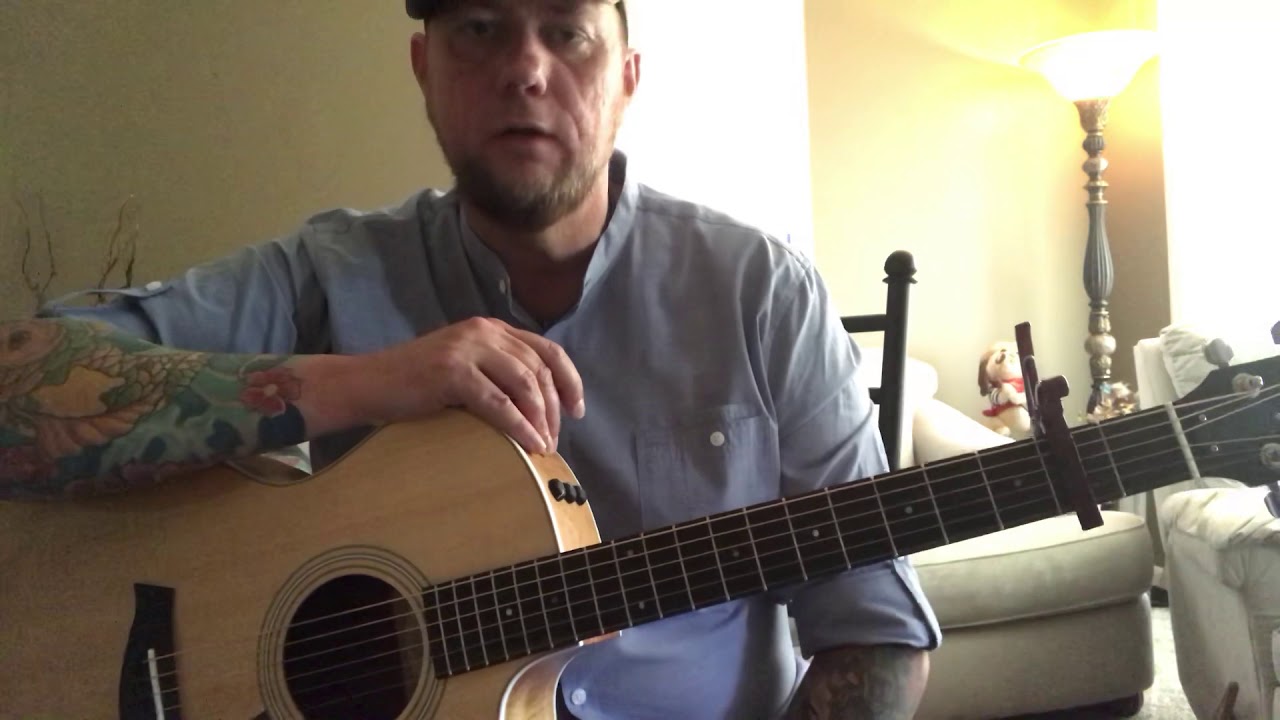 Man That Hung The Moon - Brantley Gilbert (guitar lesson)