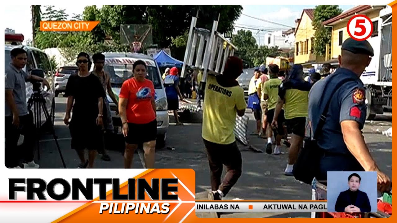 Demolisyon sa Brgy. Bagong Lipunan, naging mapayapa na matapos ang girian | Frontline Pilipinas