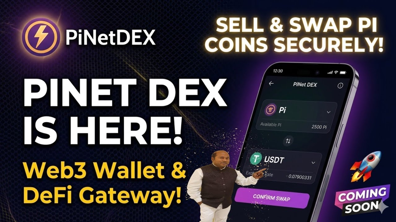 Pi Network New Update: PiNet DEX Launching Soon! 🚀 Pi Coin Sell Kaise Kare?