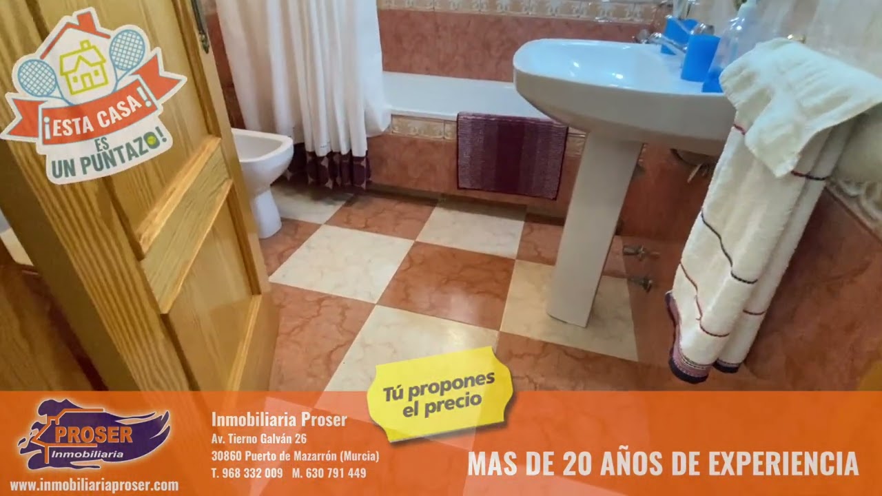 Chalet en venta en Puerto de Mazarrón