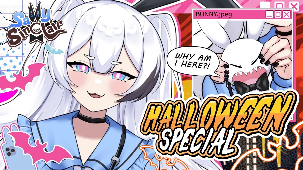 【HALLOWEEN SPECIAL】Bunny's Debut! 🐰 #SallySinclair