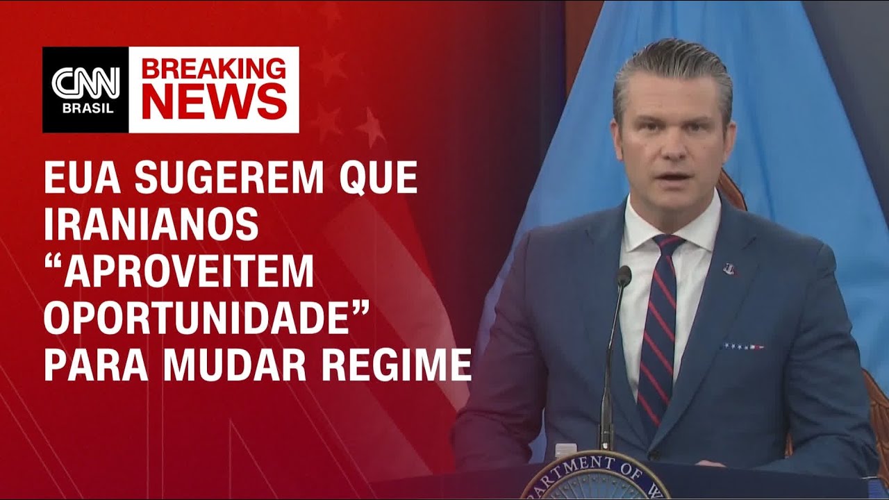 Irã: Pete Hegseth sugere que país “aproveite oportunidade” para mudar regime | CNN 360º