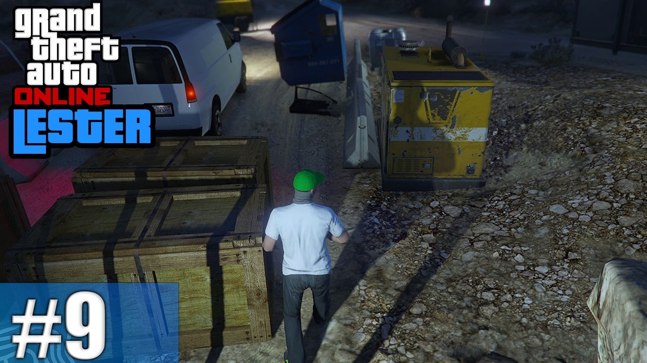 GTA Online Лестер Крест: Карьер Карьер №9 - Промышленное ограбление (кооператив) | Кампания Лесте...