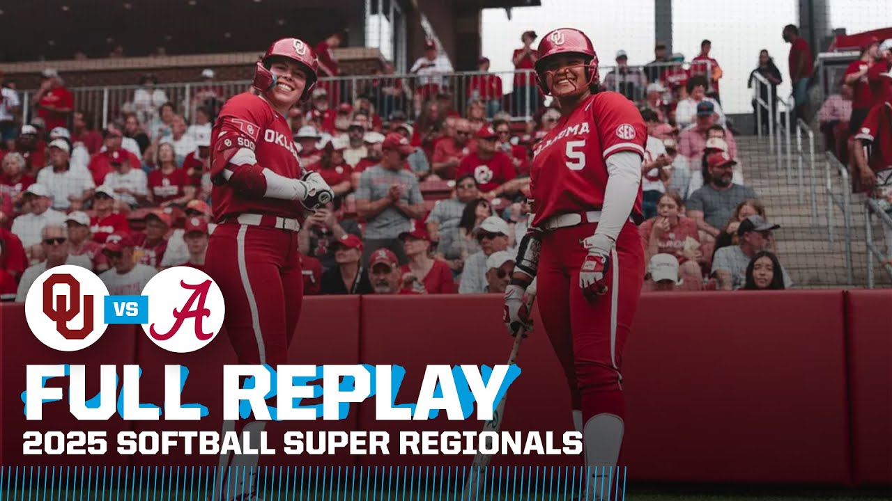 Oklahoma vs. Alabama: 2025 NCAA softball super regionals Game 2 | FULL REPLAY