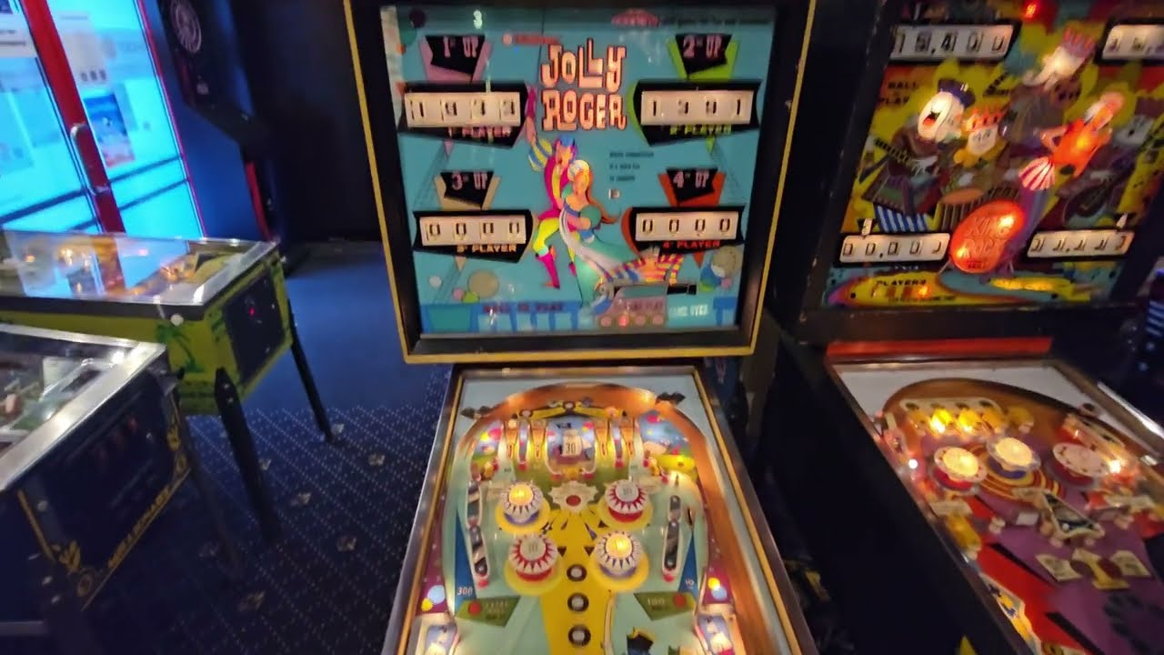 Pinball - Jolly Roger 1967 - Williams - 4k60fps - Shoot Again Solingen - Punktespiel 05
