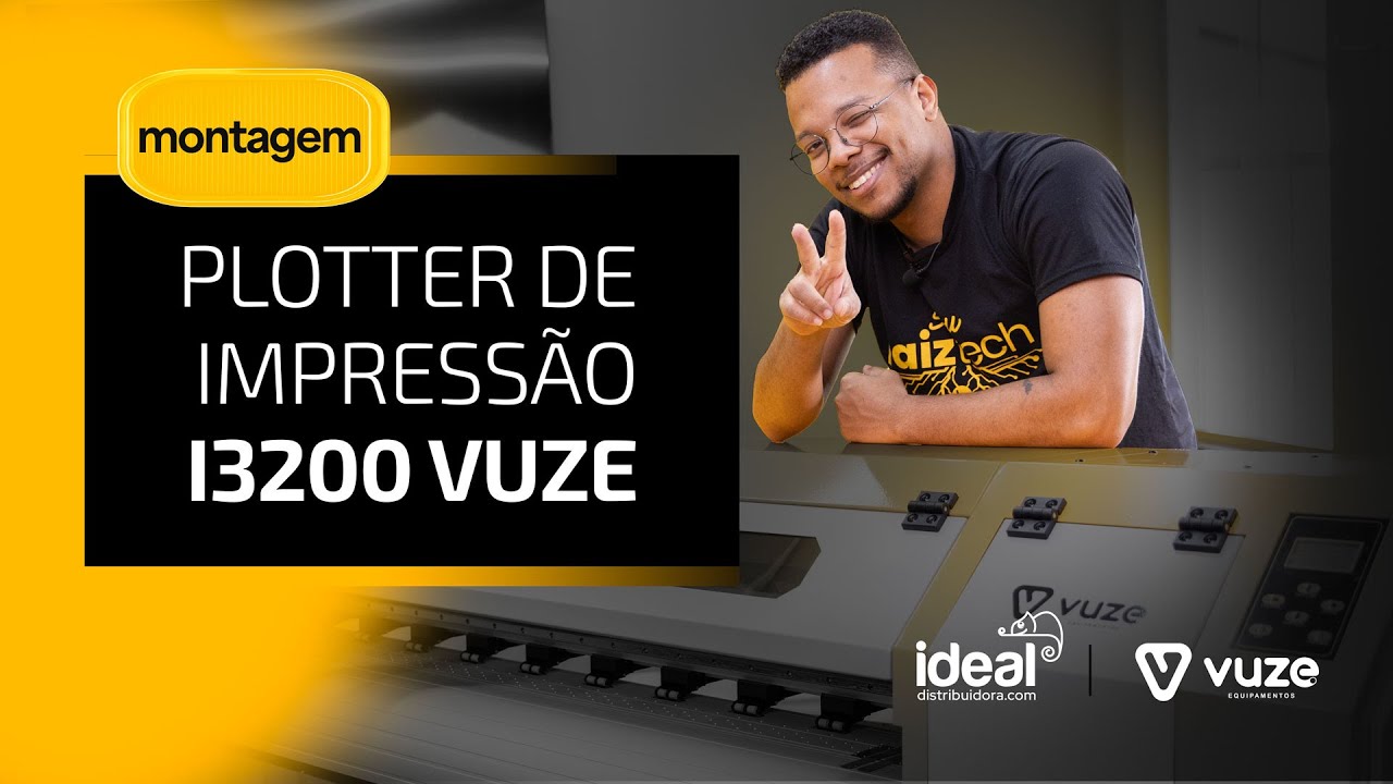 Montando a Plotter de Impress&atilde;o I3200 da Vuze!