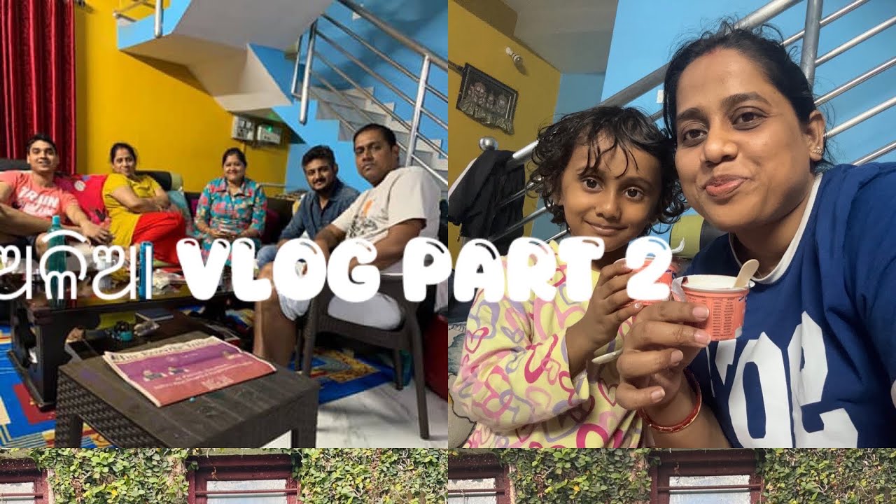 ଅଳିଆ vlog part 2 😂 ଆଜି କିଏ ଆସିଲେ ?. #dailyvlog #familyvlog #comedy 