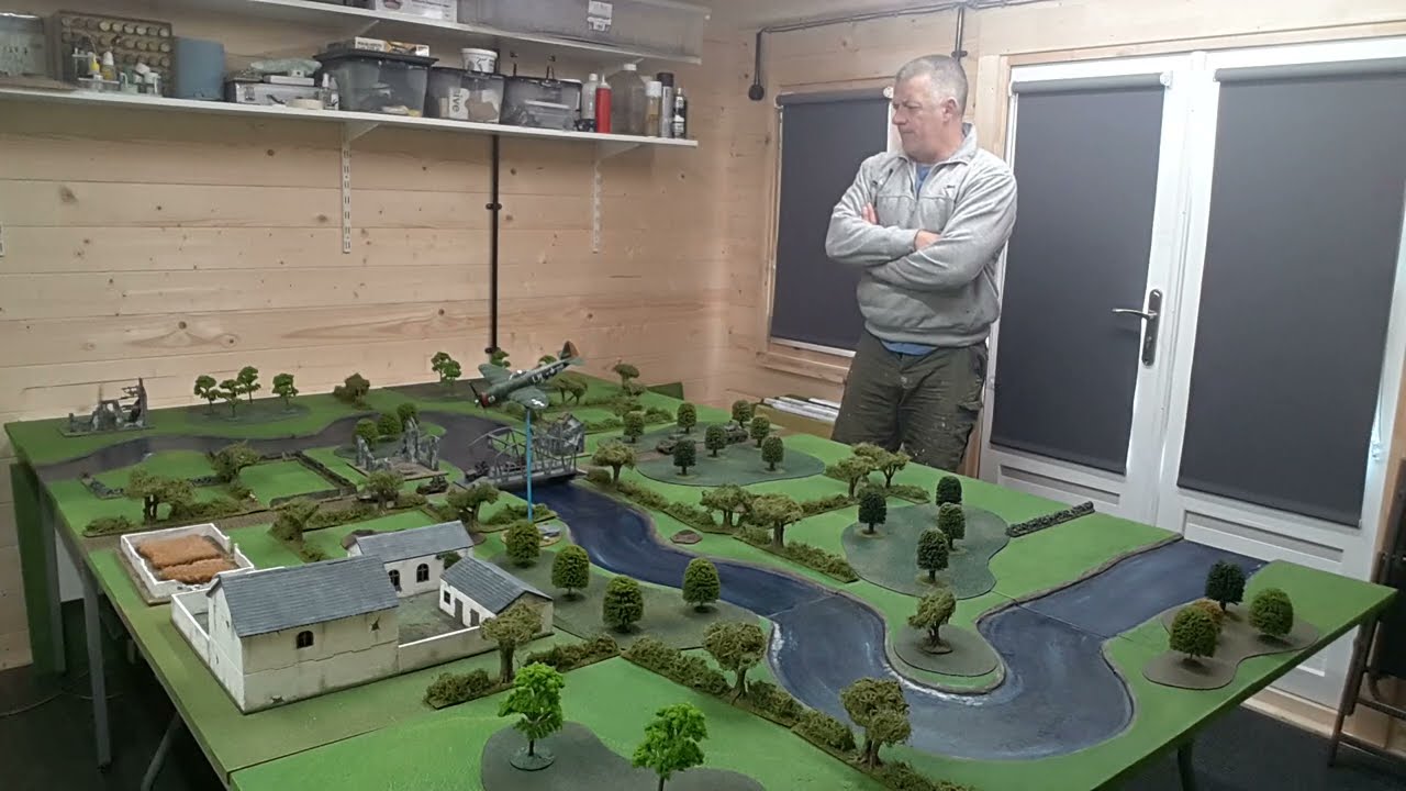 A quick look at a 28mm Bolt Action battlefield