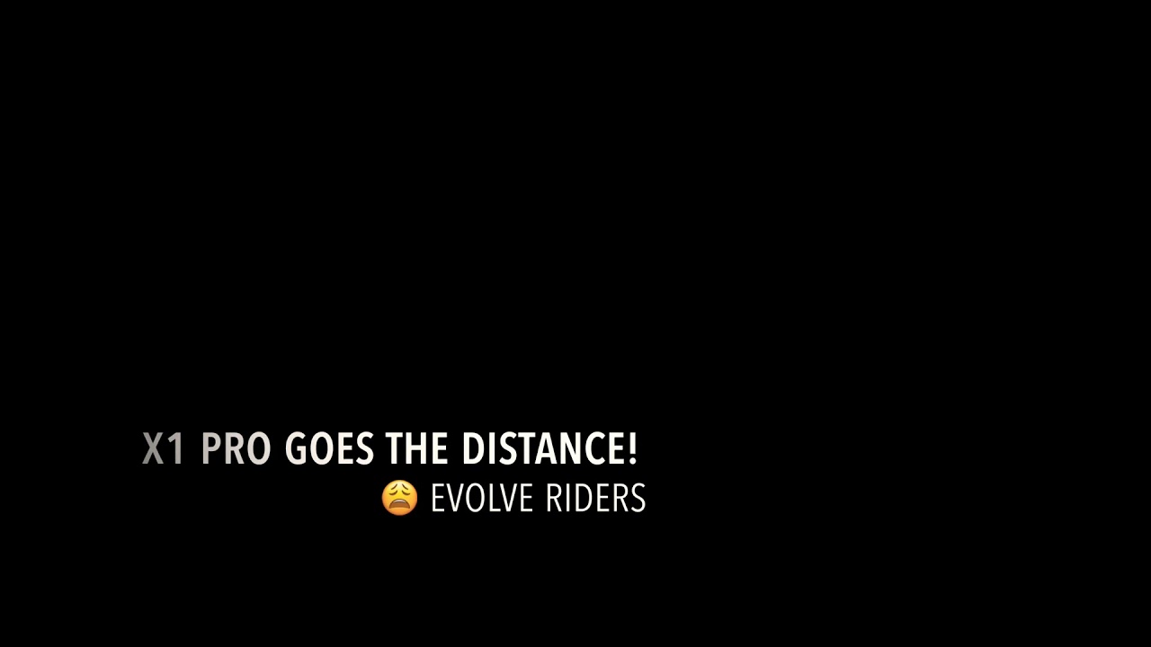 Exway X1 Pro 18.5km ride