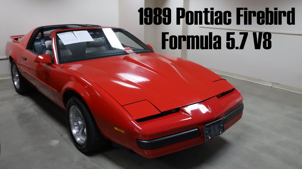 1989 Pontiac Firebird Formula 5.7 Liter V8 from Gateway Classic Cars