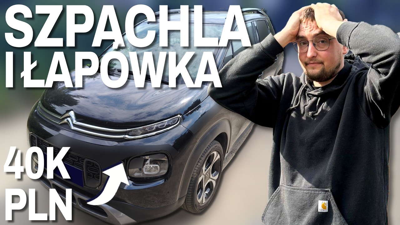 Pr&oacute;ba przekupstwa - Citroen C3 Aircross 1.2 PureTech 130 KM 2019 rok 80000 km 40000 zł