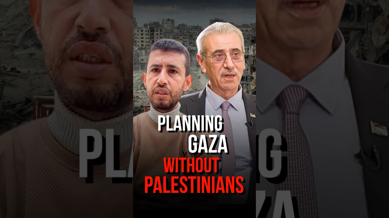 Who Is Planning Gaza &mdash; Without Palestinians?